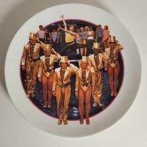 Vintage A Chorus Line Avon Decorative Plate